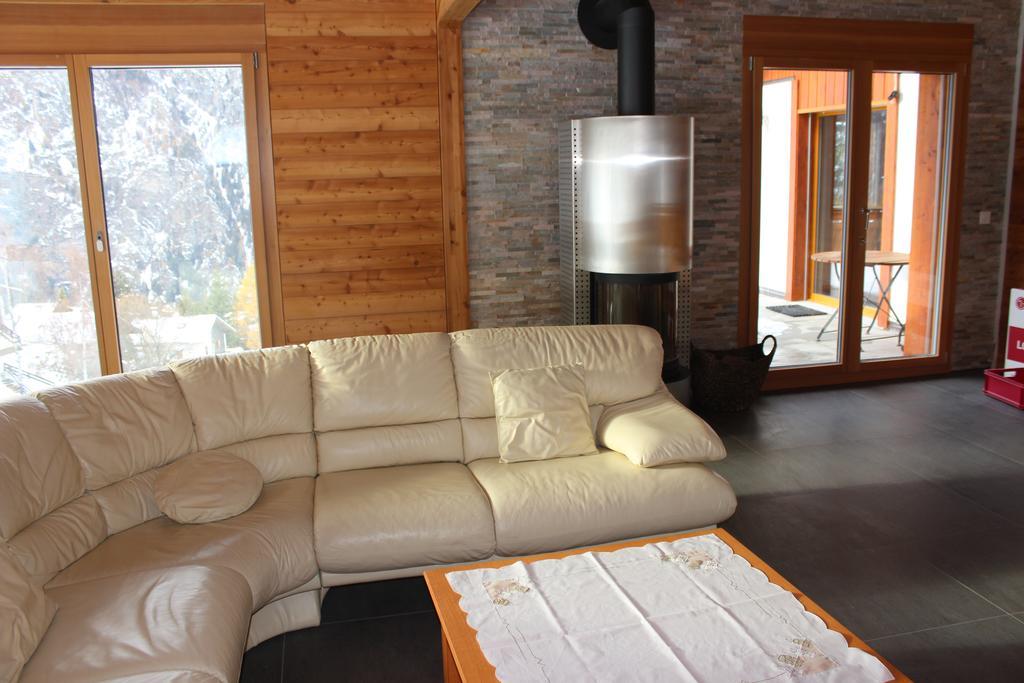 Chalet Du Chef Grächen Esterno foto