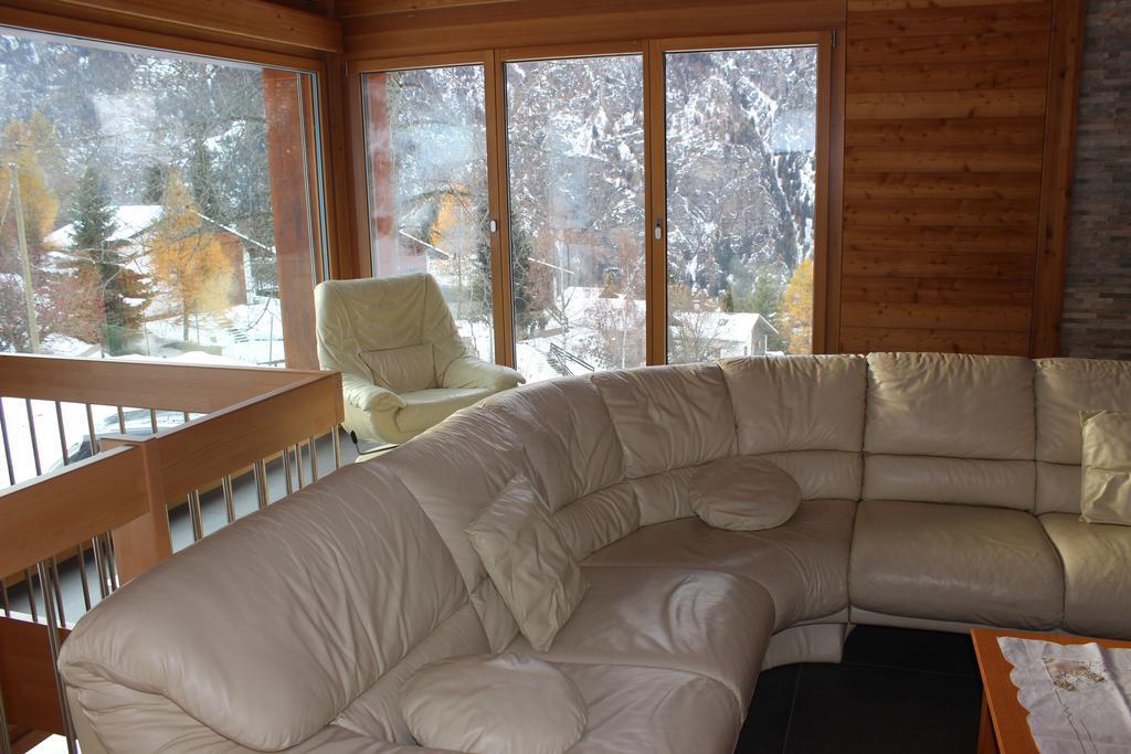 Chalet Du Chef Grächen Esterno foto