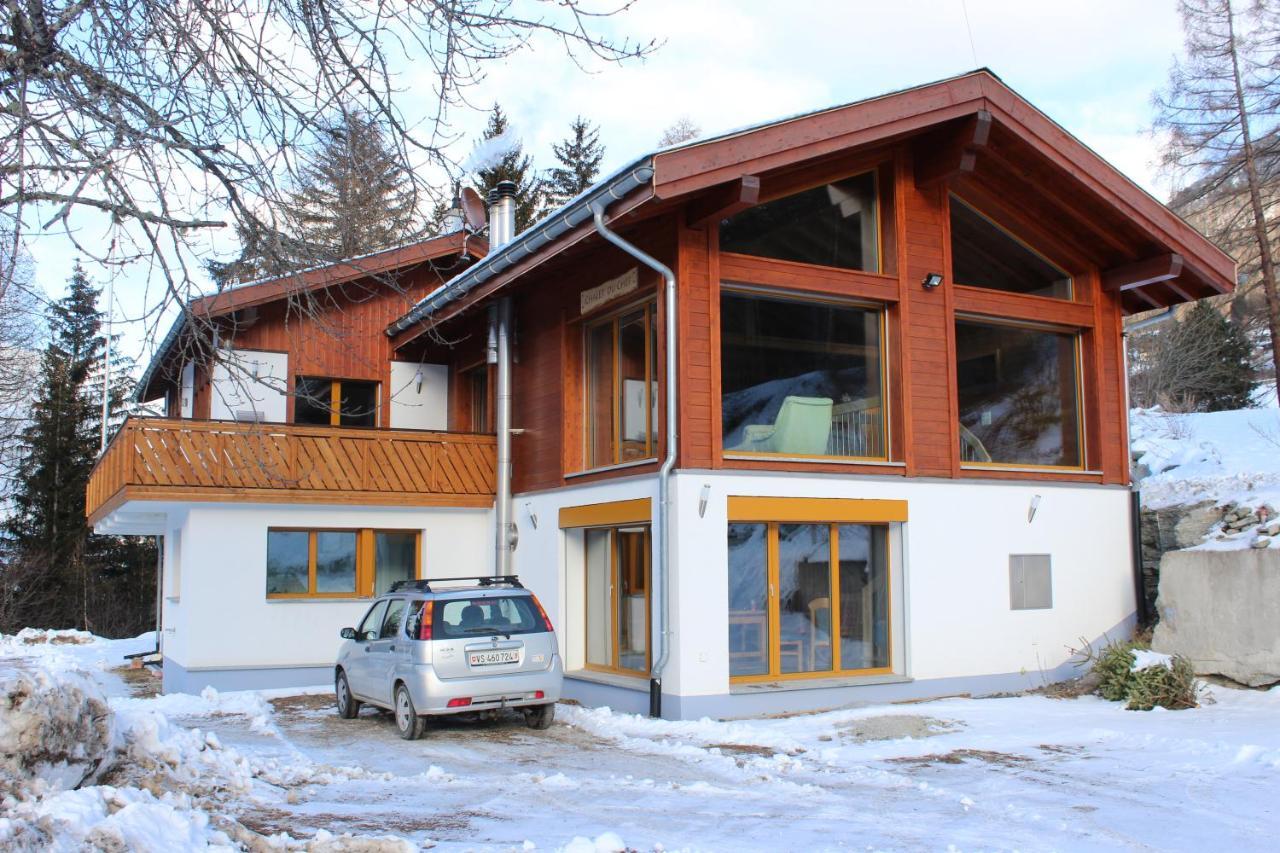 Chalet Du Chef Grächen Esterno foto